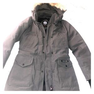 Brand New Canada Goose Fur Hooded Coat (Worn once)